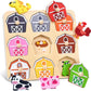 Farm Animals Peg Puzzle