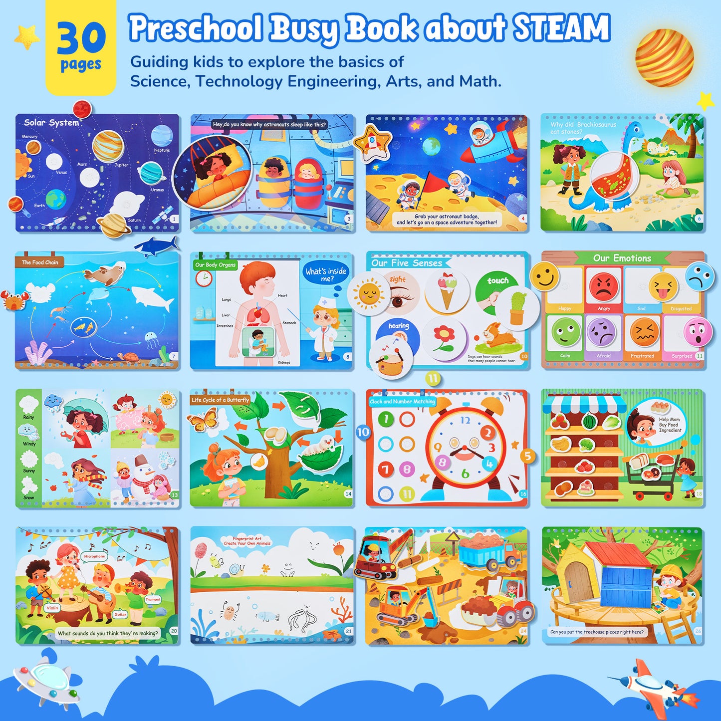 Busy Book– Pre School Edition