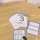 Dry Erase Alphabet and Number Flash Cards